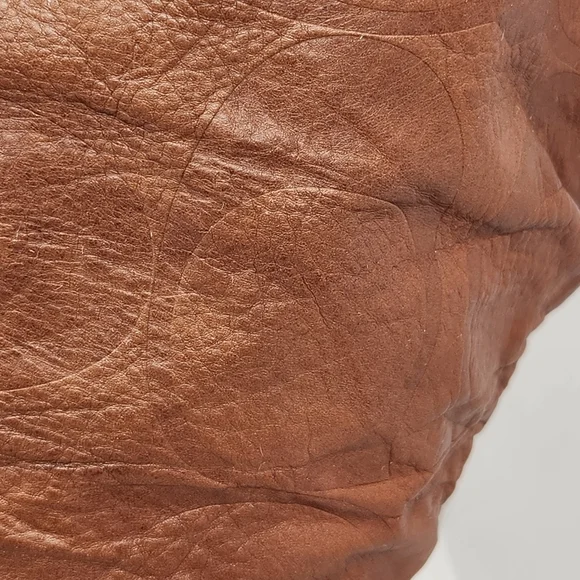 Coach boots women's 8.5B brown cognac leather knee high Meredith Q095 Made Italy - Picture 6 of 16